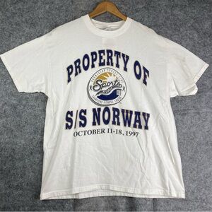 Vintage 1997 Property Of SS Norway Tee T-Shirt